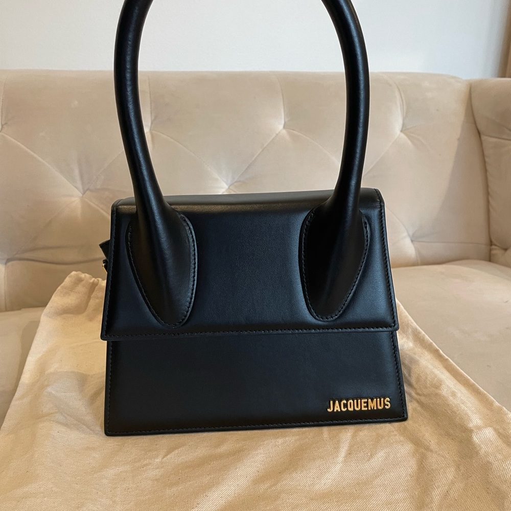 Jacquemus Le Grand Chiquito black bag